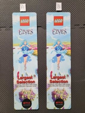 LEGO ELVES Store Vinyl Sign 61cmX15.2cm (24"X6") USED SEE PICS, Authentic, RARE
